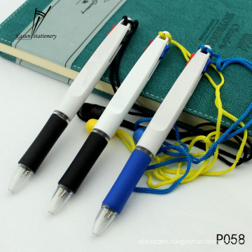 Factory Promotion Plastic 2 in 1 Color Ink Gift Pen